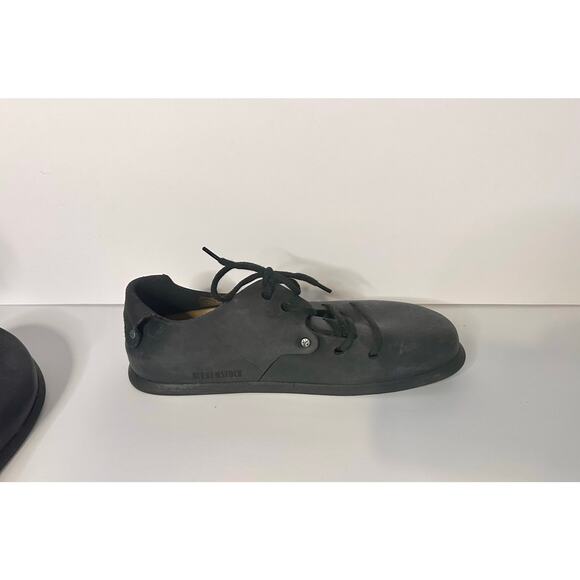 BIRKENSTOCK Montana Oiled Leather Black 40 L9 M7 Lace Up Shoes Comfort - Picture 5 of 10